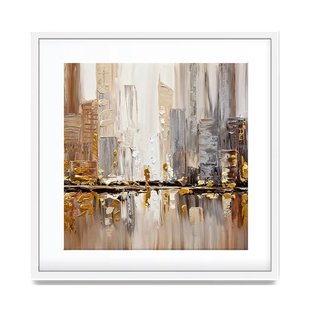 Streets Square Framed Art Print Streets Square Framed Art Print wall art product Osnat Tzadok