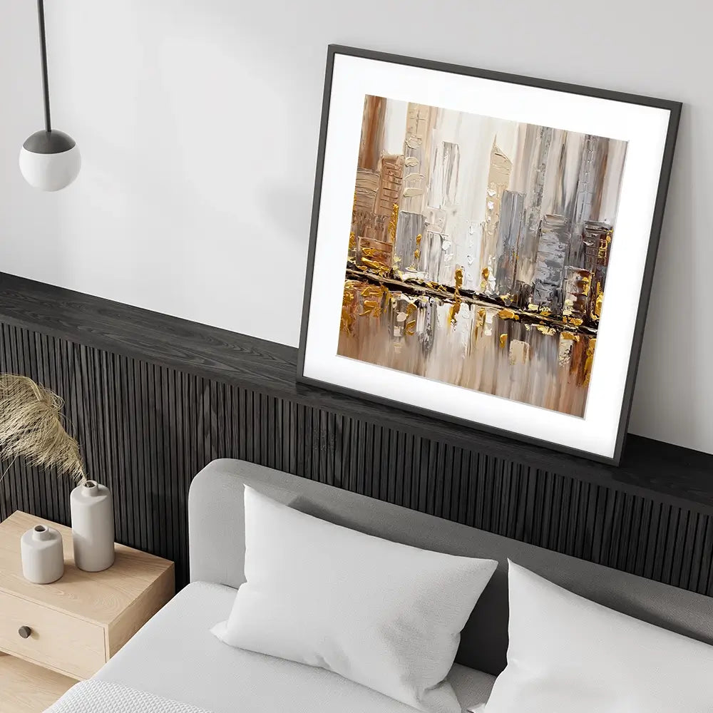 Streets Square Framed Art Print Streets Square Framed Art Print wall art product Osnat Tzadok