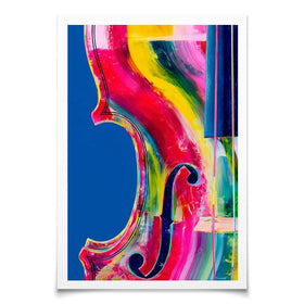 Strings In Bloom Art Print Strings In Bloom Art Print wall art product Chromatic Storm Studio