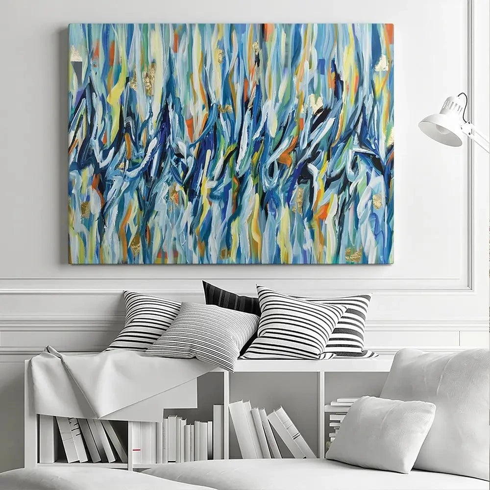 Stripes Canvas Print Stripes Canvas Print wall art product Olga Tkachyk