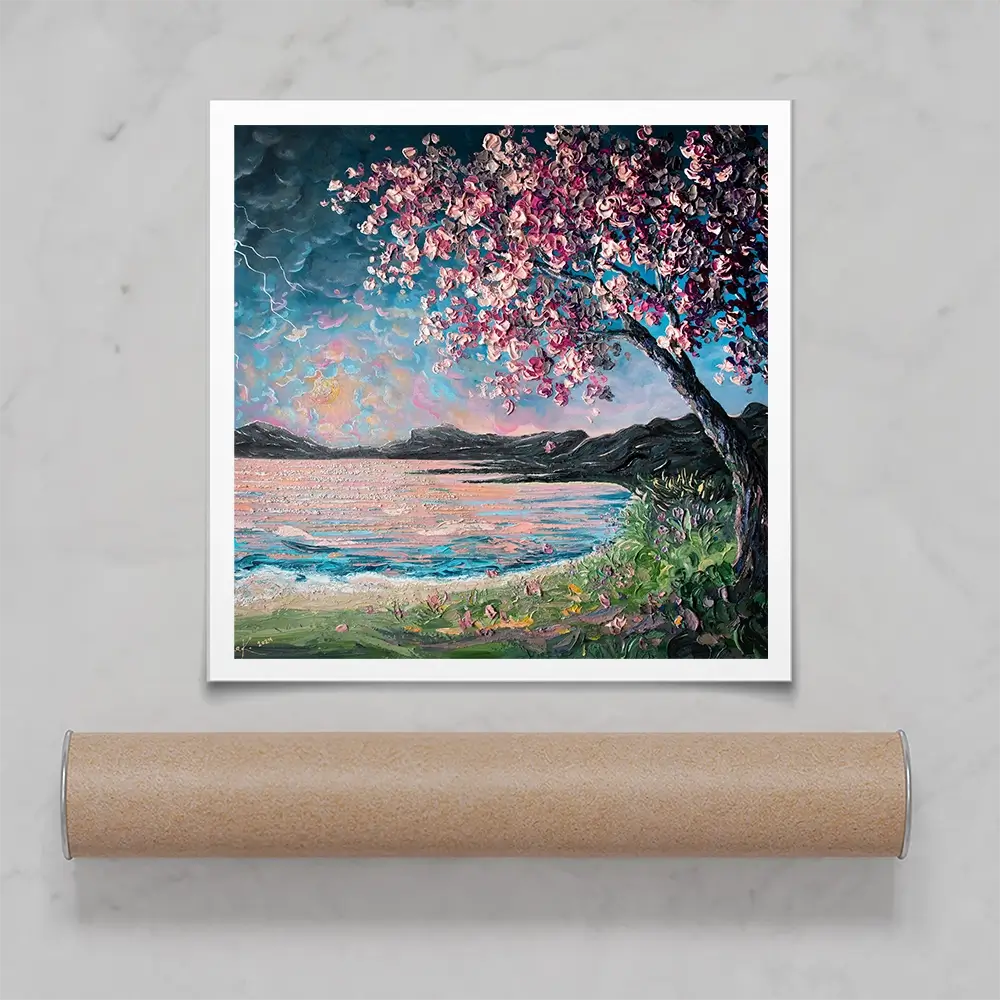 Struck By You Square Art Print Struck By You Square Art Print wall art product Art Print Shop