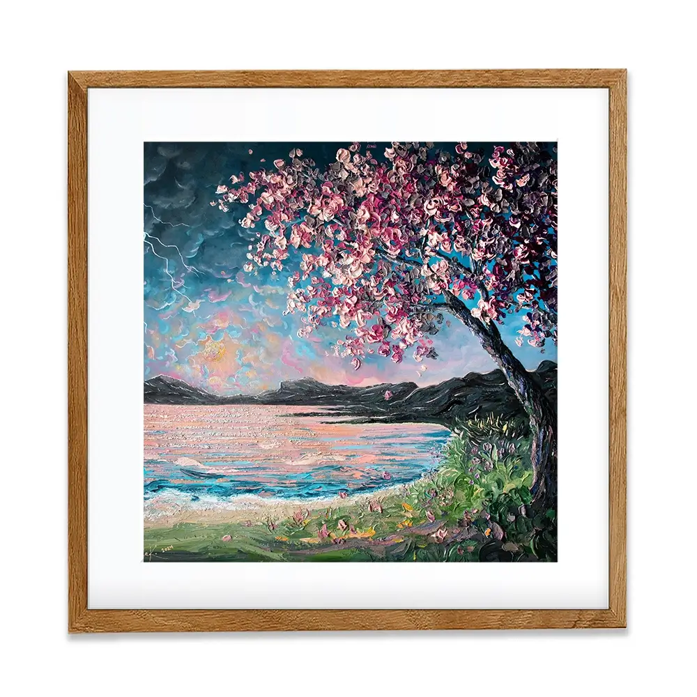 Struck By You Square Framed Art Print Struck By You Square Framed Art Print wall art product Art Print Shop