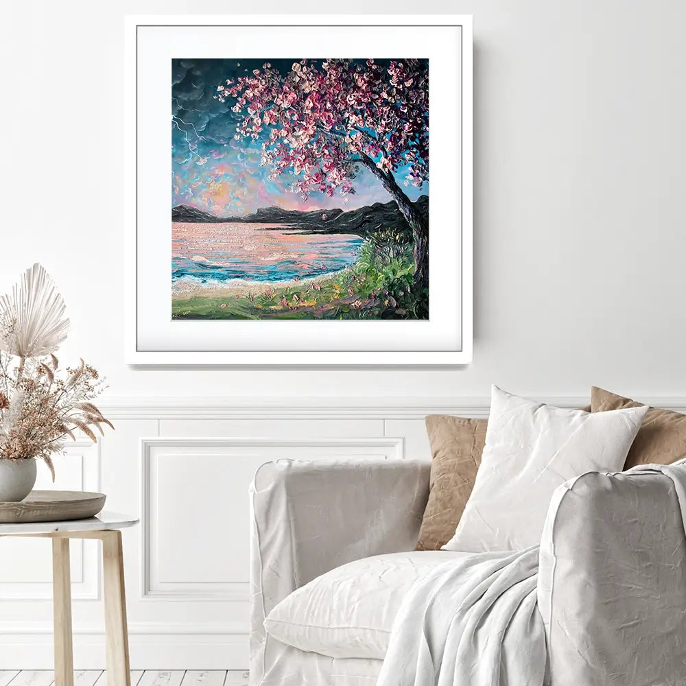 Struck By You Square Framed Art Print Struck By You Square Framed Art Print wall art product Art Print Shop