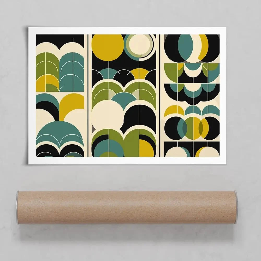 Structure And Flow Art Print Structure And Flow Art Print wall art product P & M Print Gallery
