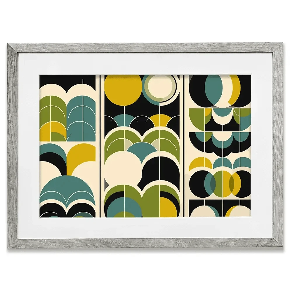 Structure And Flow Framed Art Print Structure And Flow Framed Art Print wall art product P & M Print Gallery