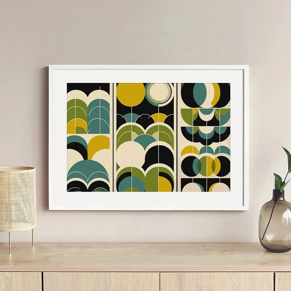 Structure And Flow Framed Art Print Structure And Flow Framed Art Print wall art product P & M Print Gallery