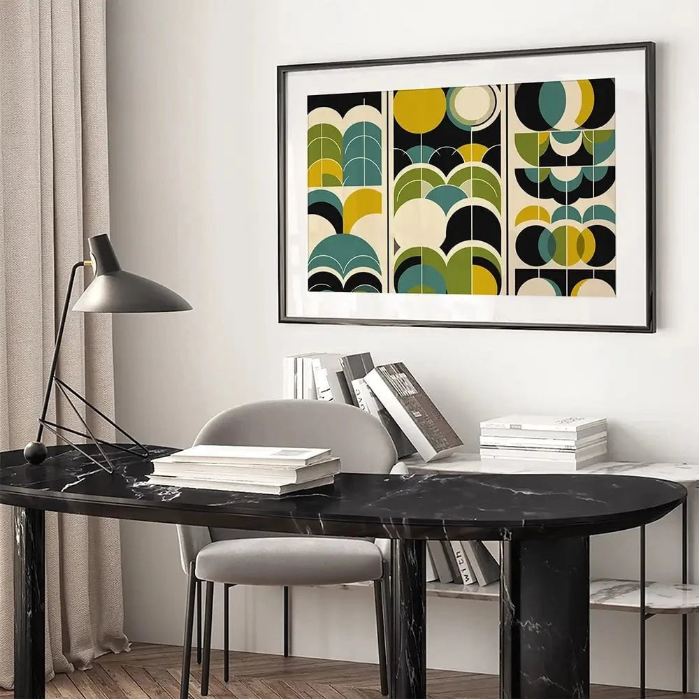 Structure And Flow Framed Art Print Structure And Flow Framed Art Print wall art product P & M Print Gallery