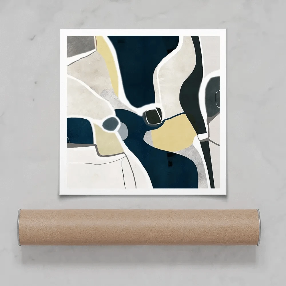 Substratum Square Art Print Substratum Square Art Print wall art product Roberto Moro