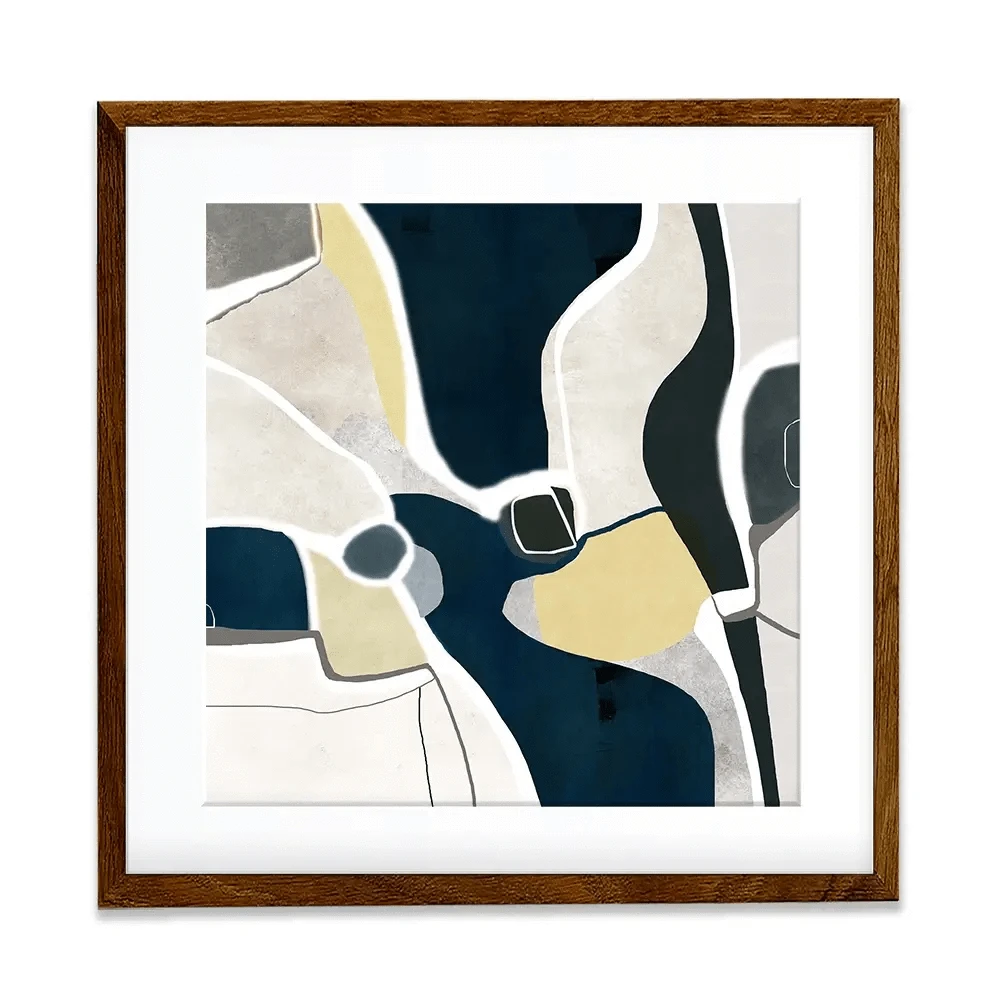 Substratum Square Framed Art Print Substratum Square Framed Art Print wall art product Roberto Moro