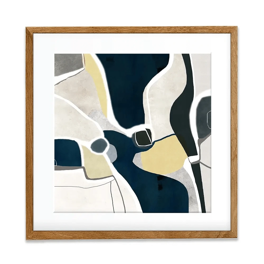 Substratum Square Framed Art Print Substratum Square Framed Art Print wall art product Roberto Moro