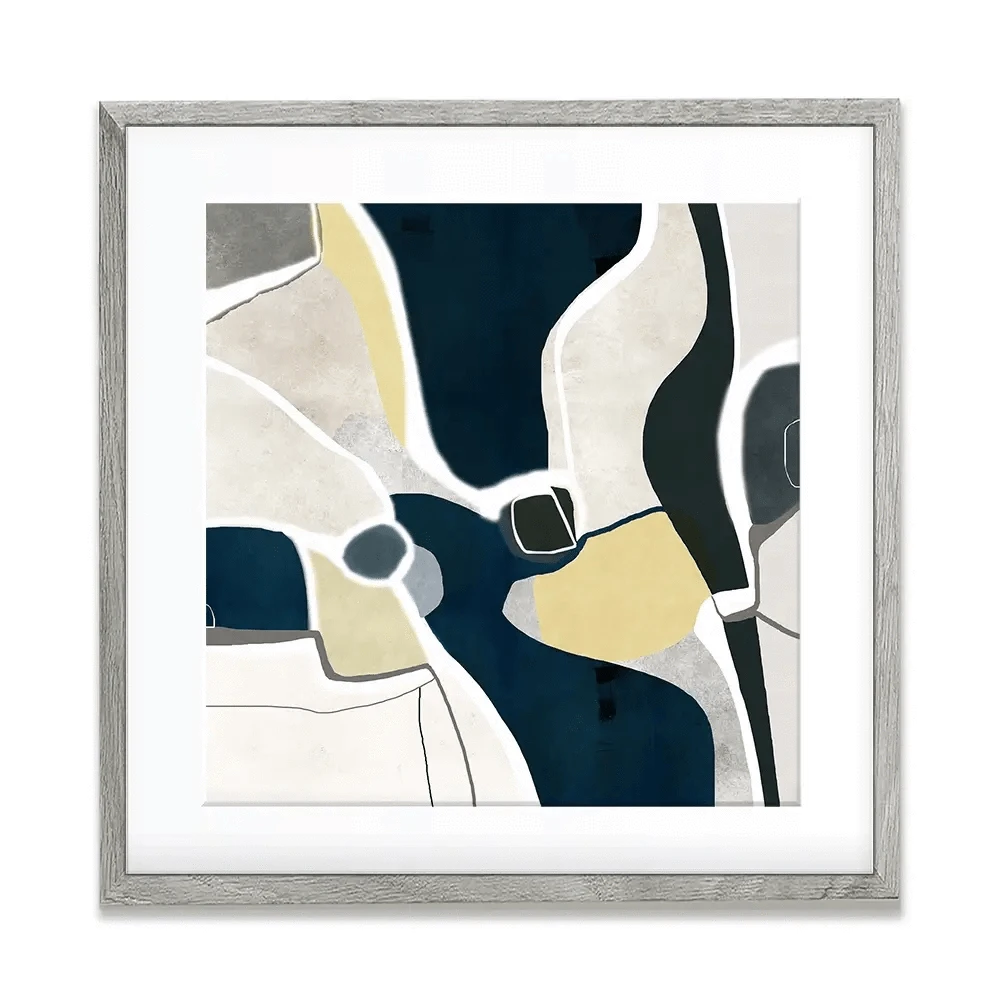 Substratum Square Framed Art Print Substratum Square Framed Art Print wall art product Roberto Moro