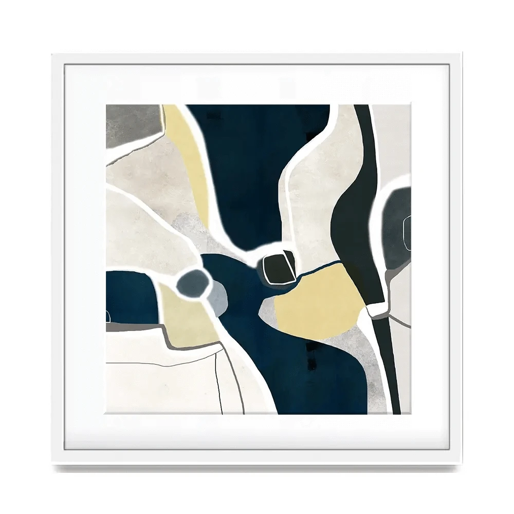 Substratum Square Framed Art Print Substratum Square Framed Art Print wall art product Roberto Moro