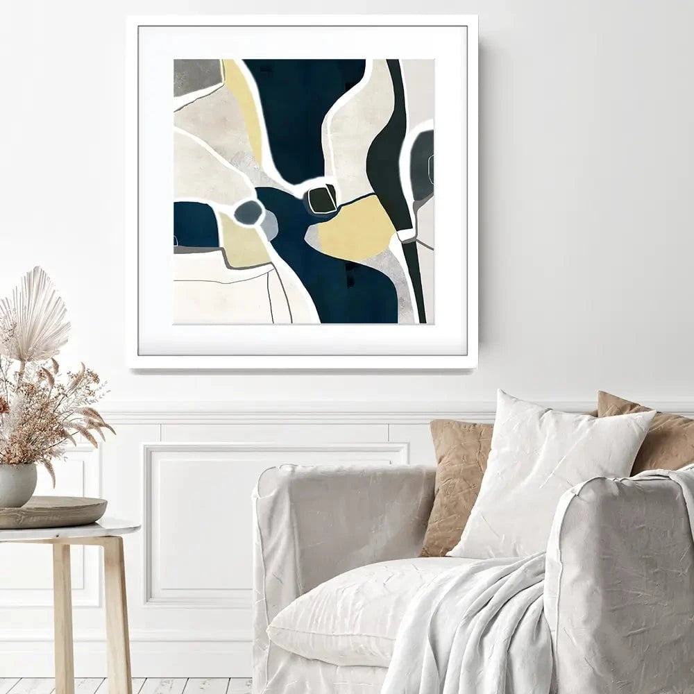 Substratum Square Framed Art Print Substratum Square Framed Art Print wall art product Roberto Moro