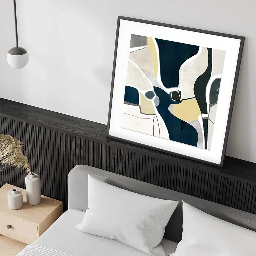 Substratum Square Framed Art Print Substratum Square Framed Art Print wall art product Roberto Moro