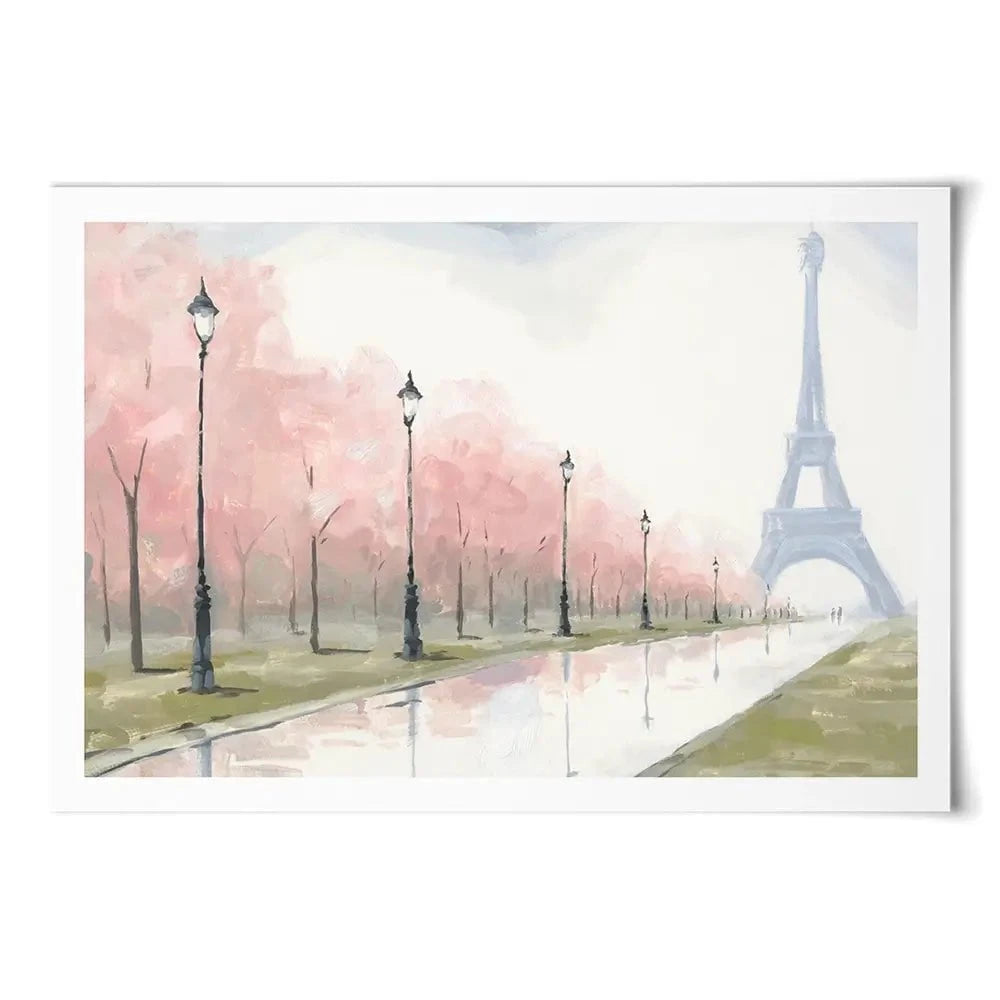 Subtle Paris Art Print Subtle Paris Art Print wall art product Jacob Green