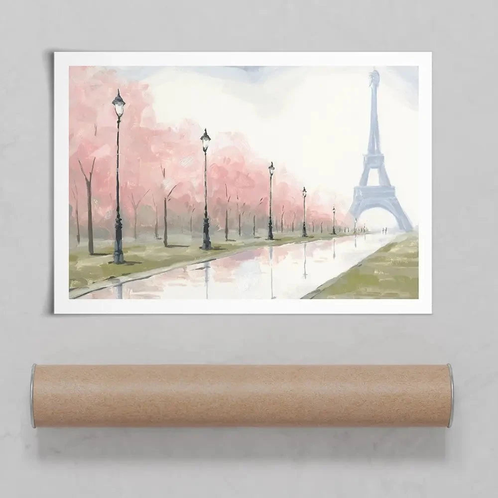 Subtle Paris Art Print Subtle Paris Art Print wall art product Jacob Green