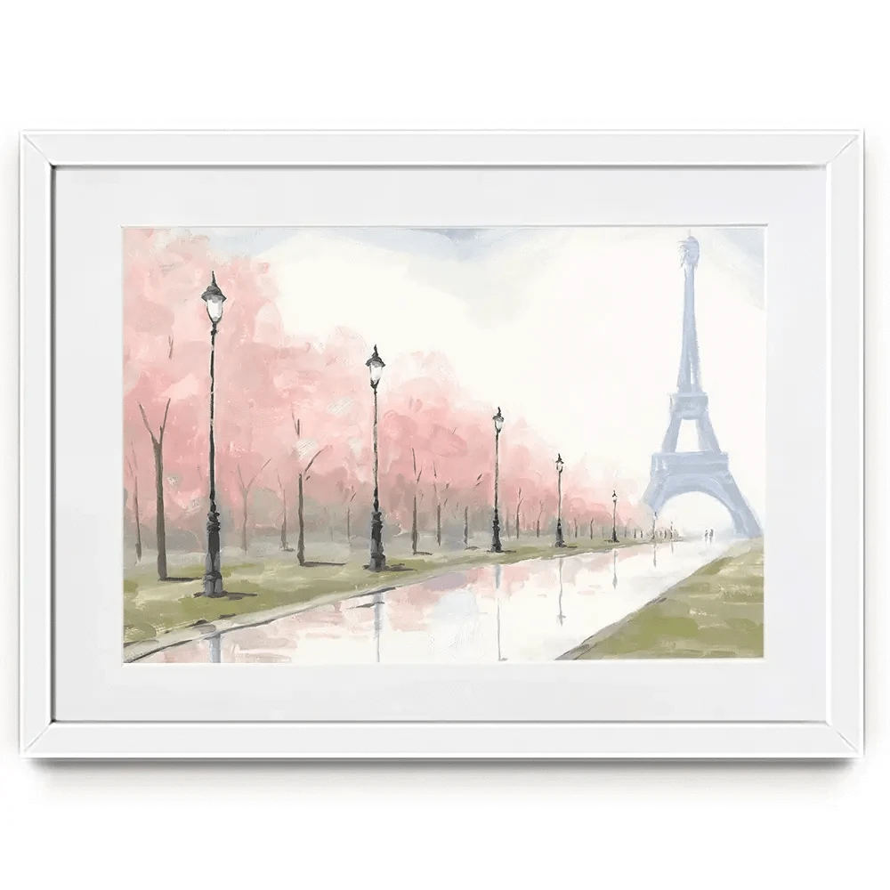 Subtle Paris Framed Art Print Subtle Paris Framed Art Print wall art product Jacob Green