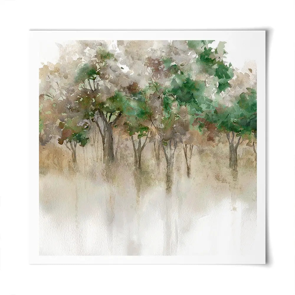 Subtle Reflections Square Art Print Subtle Reflections Square Art Print wall art product Carol Robinson