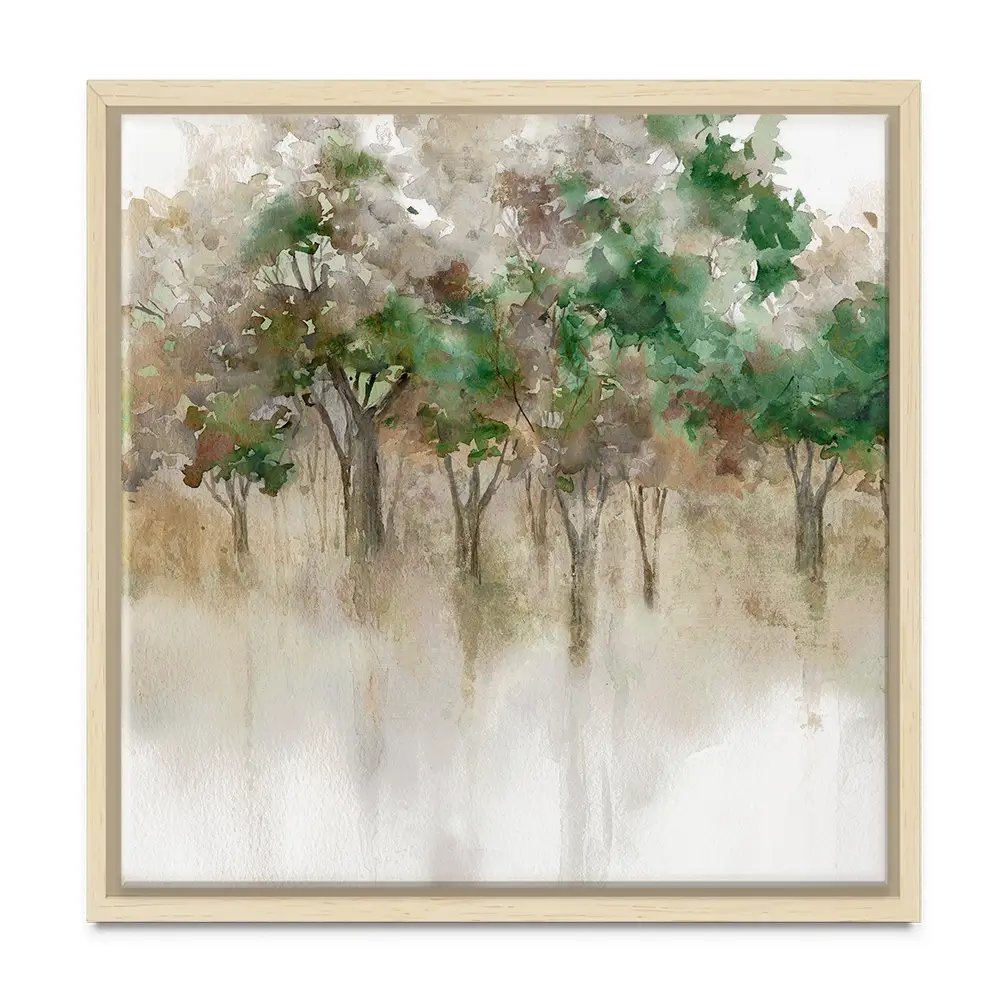 Subtle Reflections Square Canvas Print Subtle Reflections Square Canvas Print wall art product Carol Robinson