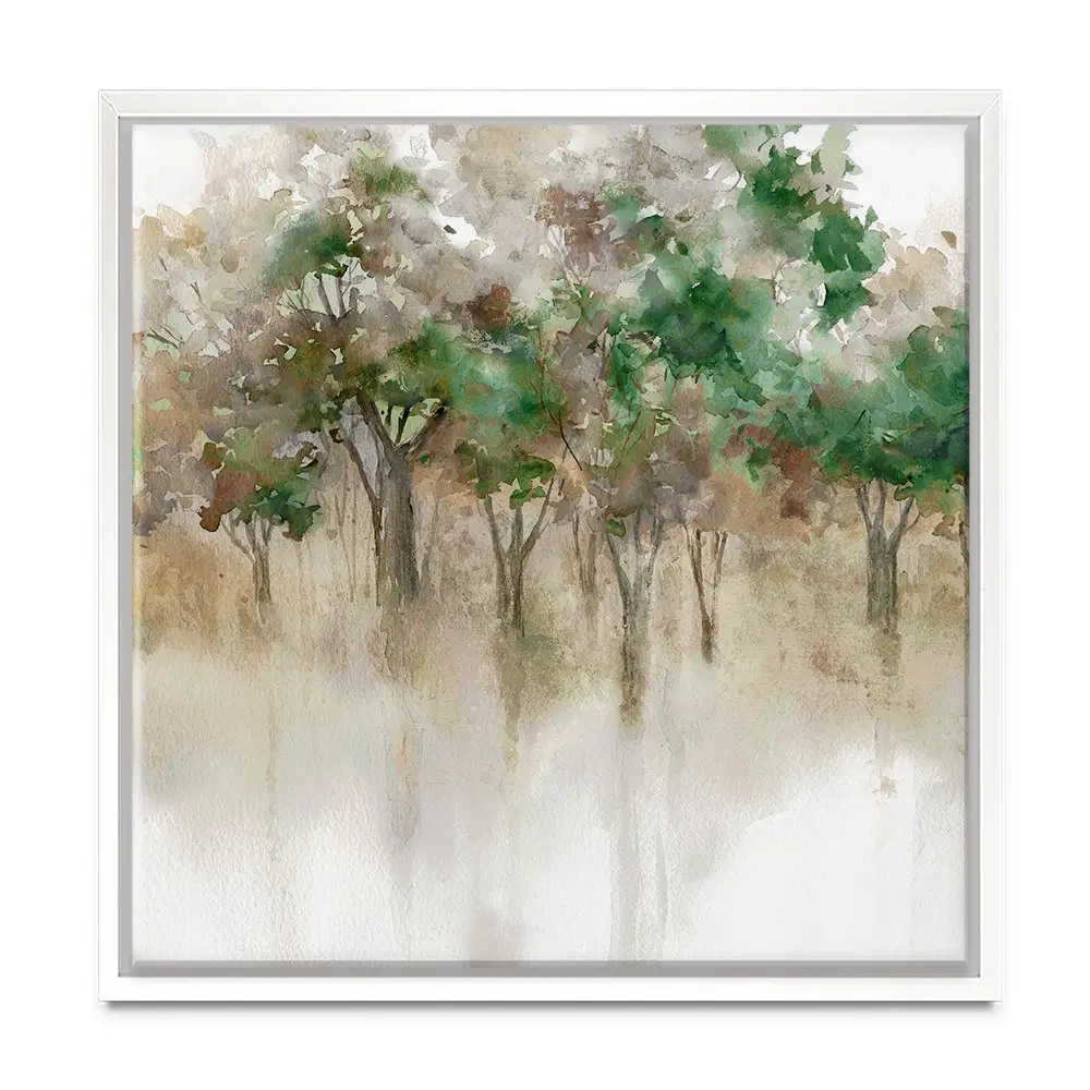 Subtle Reflections Square Canvas Print Subtle Reflections Square Canvas Print wall art product Carol Robinson