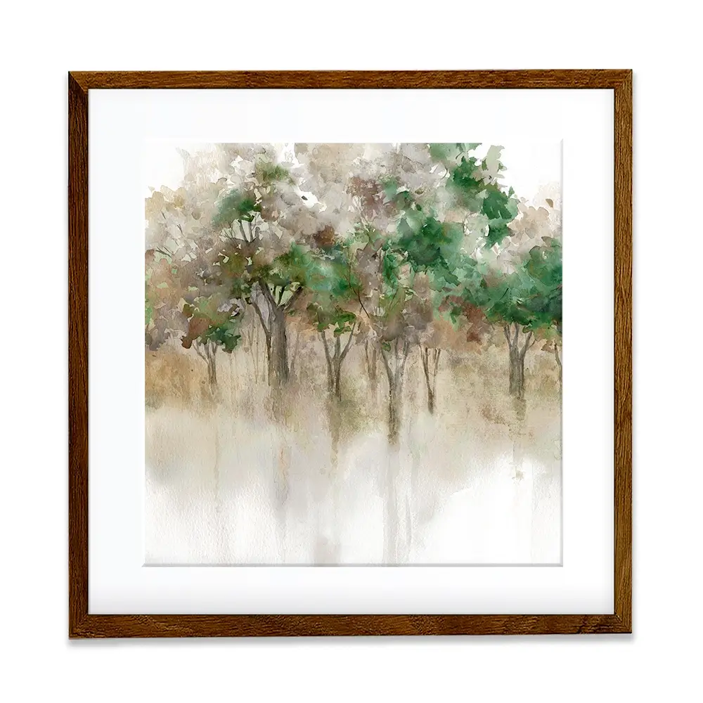 Subtle Reflections Square Framed Art Print Subtle Reflections Square Framed Art Print wall art product Carol Robinson