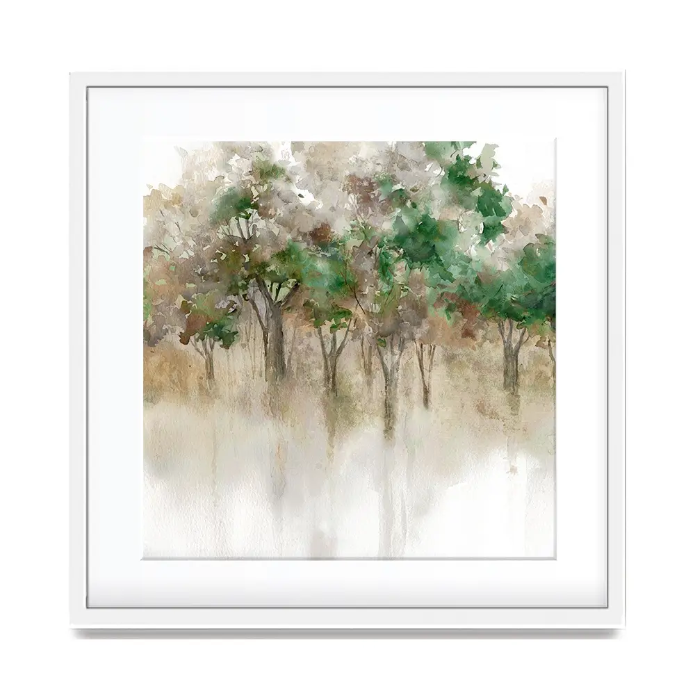 Subtle Reflections Square Framed Art Print Subtle Reflections Square Framed Art Print wall art product Carol Robinson