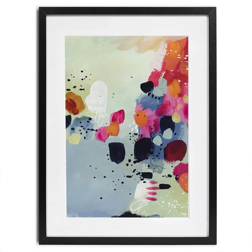 Subtle Spectrum Framed Art Print Subtle Spectrum Framed Art Print wall art product Lisa Nohren - Independent