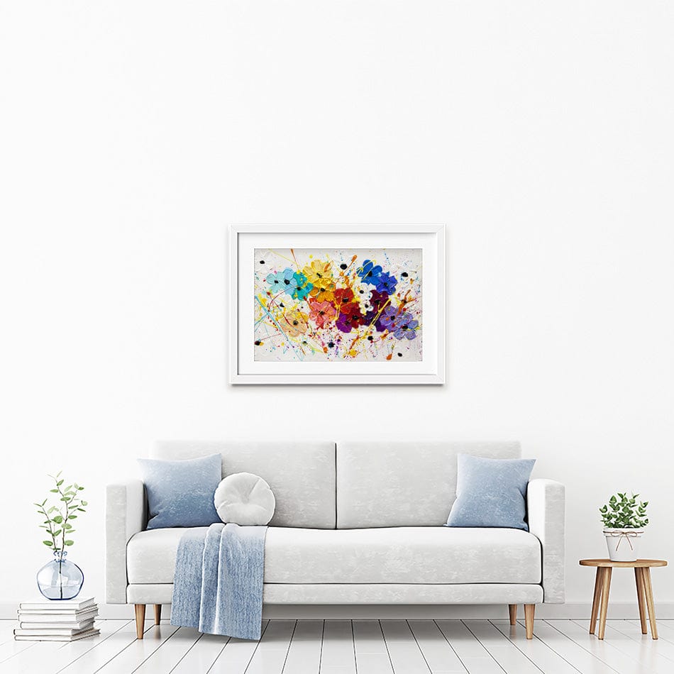 Summer Celebration Framed Art Print wall art product Osnat Tzadok