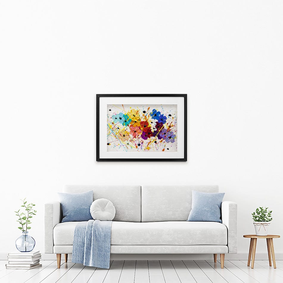 Summer Celebration Framed Art Print wall art product Osnat Tzadok