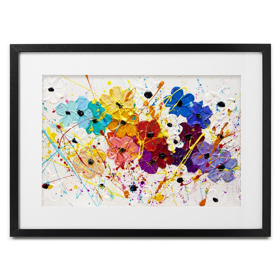 Summer Celebration Framed Art Print wall art product Osnat Tzadok