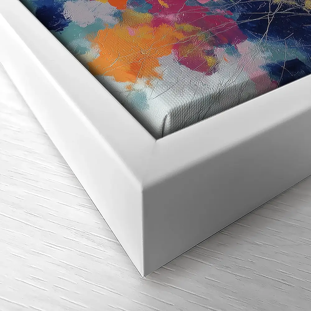 Summer Dahlias Canvas Print Summer Dahlias Canvas Print wall art product Chromatic Storm Studio