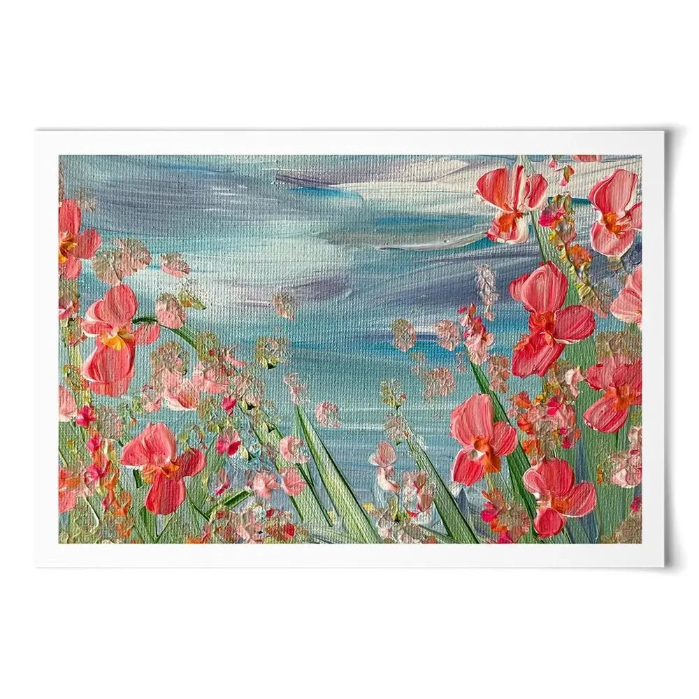 Summer Fields Art Print Summer Fields Art Print wall art product Charlotte Anna Reed