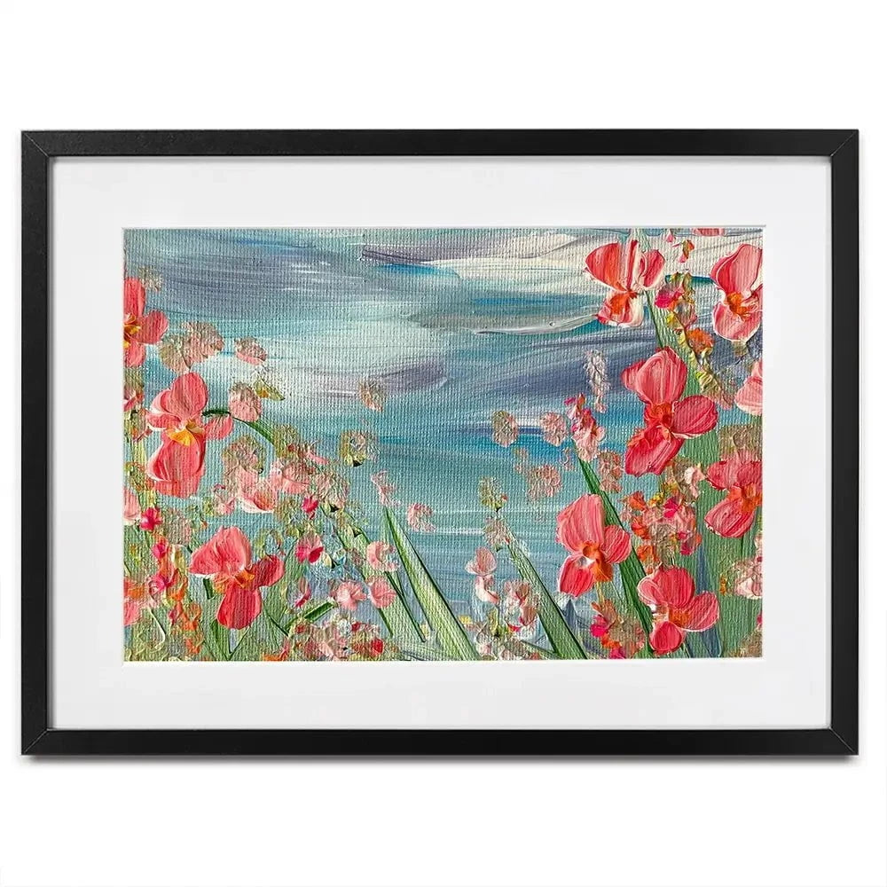 Summer Fields Framed Art Print Summer Fields Framed Art Print wall art product Charlotte Anna Reed