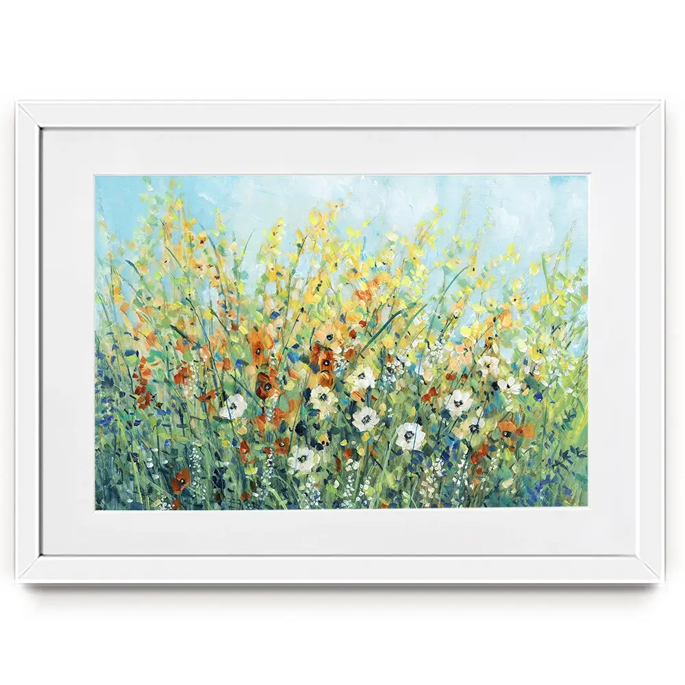 Summer Flowering Framed Art Print Summer Flowering Framed Art Print wall art product Tim O'Toole