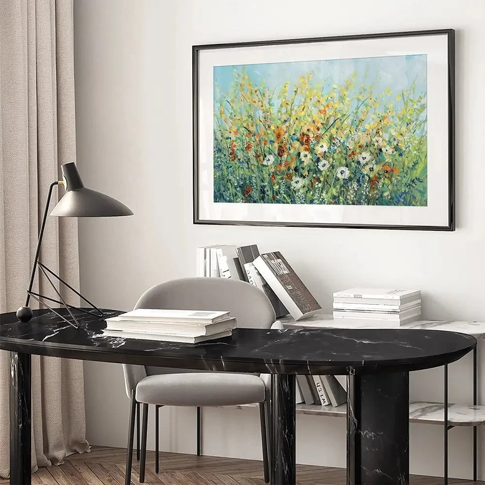 Summer Flowering Framed Art Print Summer Flowering Framed Art Print wall art product Tim O'Toole