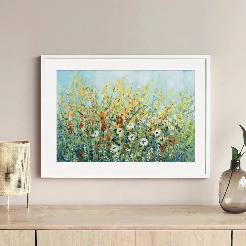 Summer Flowering Framed Art Print Summer Flowering Framed Art Print wall art product Tim O'Toole