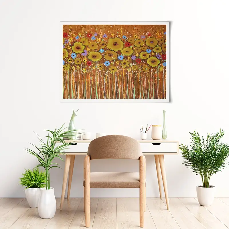 Summer Flowers Art Print Summer Flowers Art Print wall art product Maria Moretti