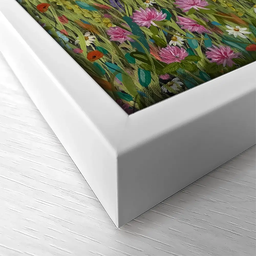 Summer Flowers By The Sea Canvas Print Summer Flowers By The Sea Canvas Print wall art product Karen Sutton
