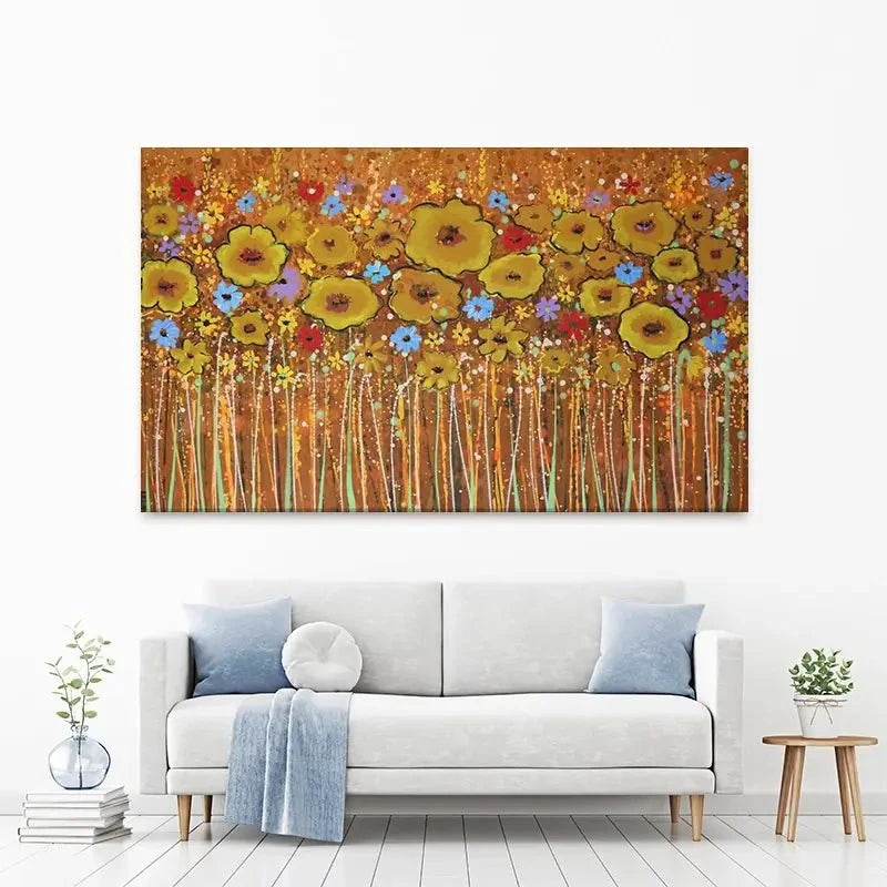 Summer Flowers Canvas Print Summer Flowers Canvas Print wall art product Maria Moretti