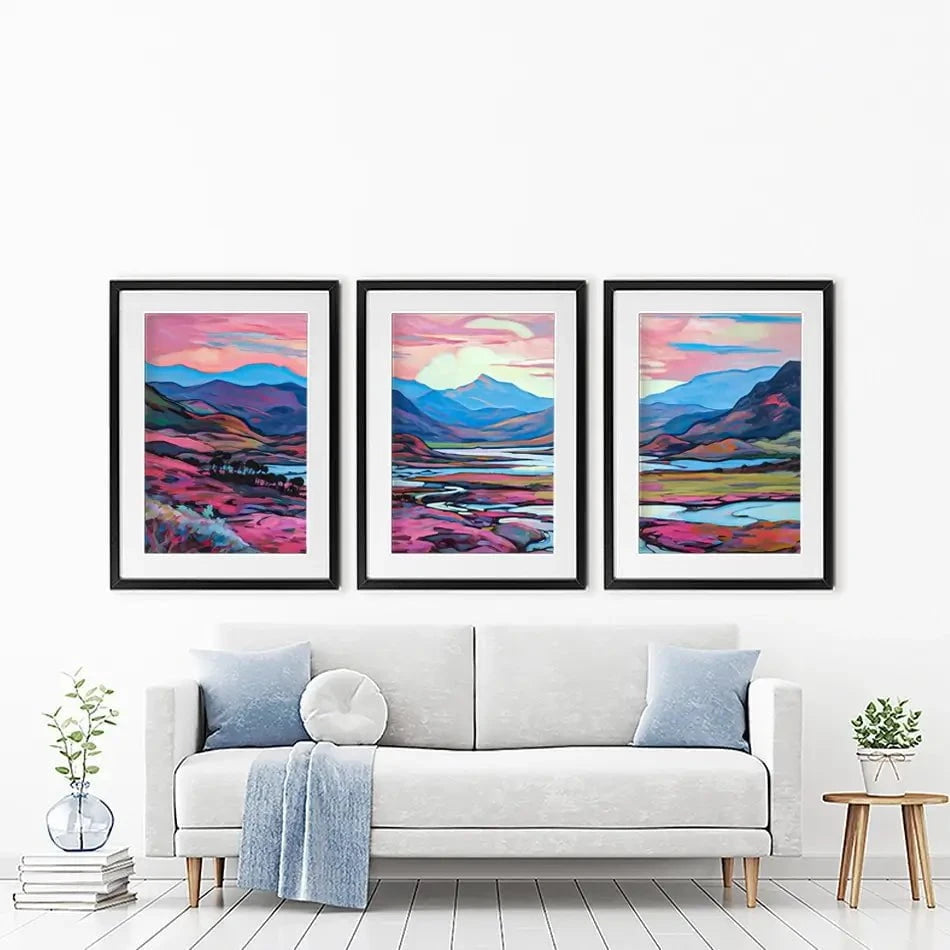Summer Glen Framed Art Print Trio Summer Glen Framed Art Print Trio wall art product David Alexander Elder