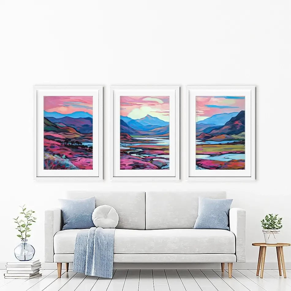 Summer Glen Framed Art Print Trio Summer Glen Framed Art Print Trio wall art product David Alexander Elder
