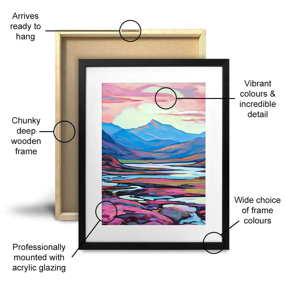 Summer Glen Framed Art Print Trio Summer Glen Framed Art Print Trio wall art product David Alexander Elder