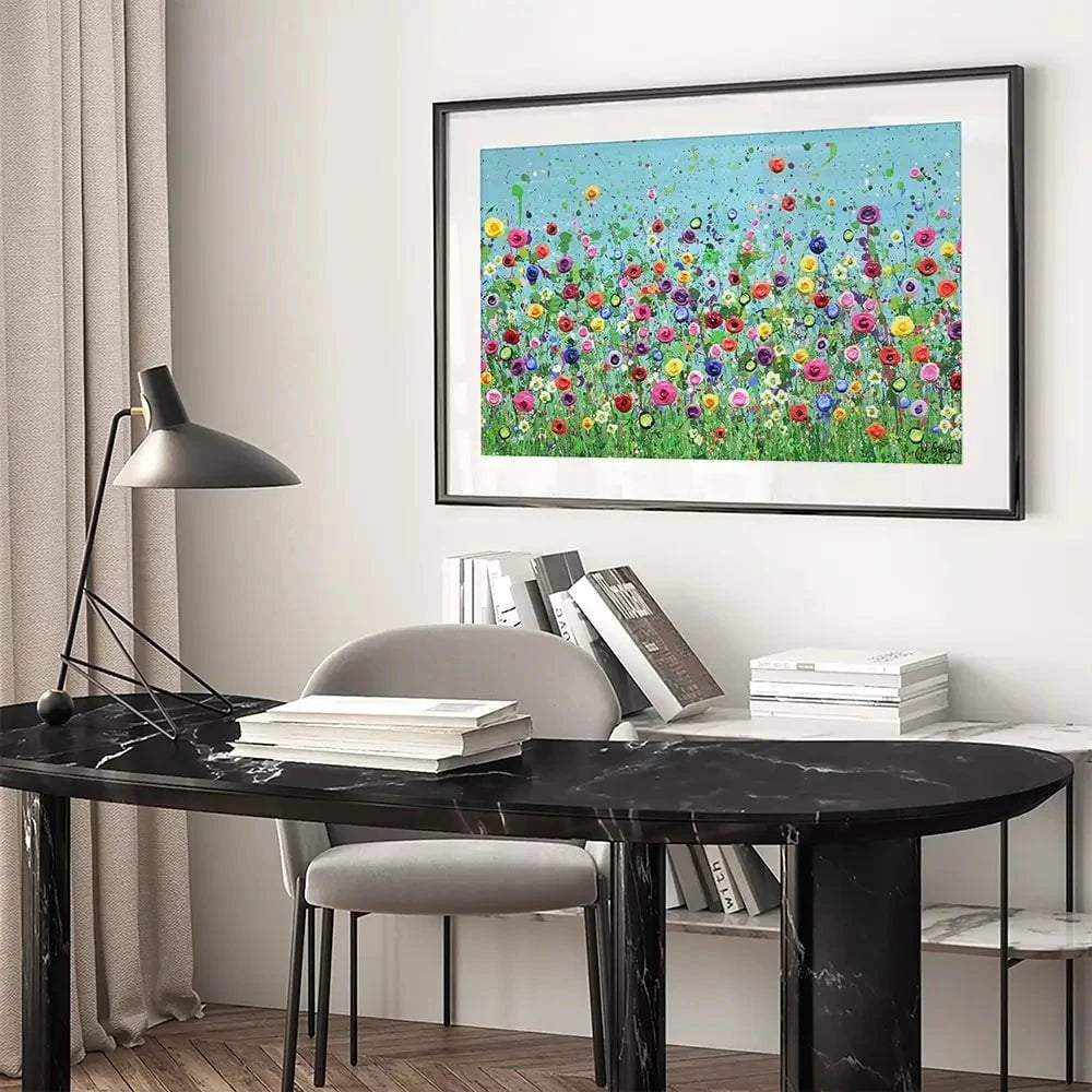Summer Lovin' Framed Art Print Summer Lovin' Framed Art Print wall art product Jo Gough
