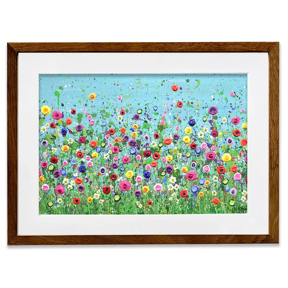 Summer Lovin' Framed Art Print Summer Lovin' Framed Art Print wall art product Jo Gough