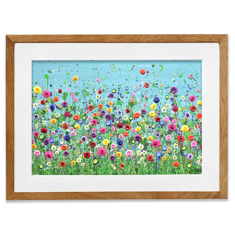 Summer Lovin' Framed Art Print Summer Lovin' Framed Art Print wall art product Jo Gough