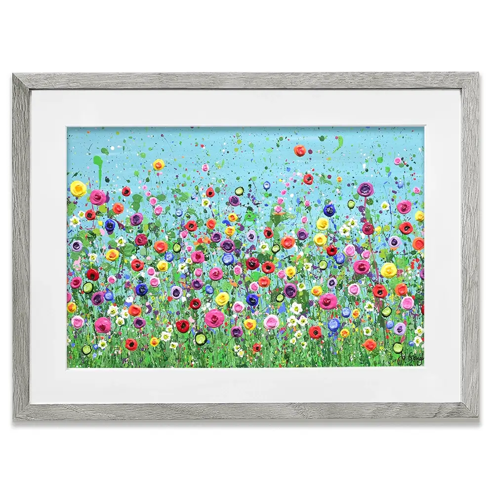 Summer Lovin' Framed Art Print Summer Lovin' Framed Art Print wall art product Jo Gough