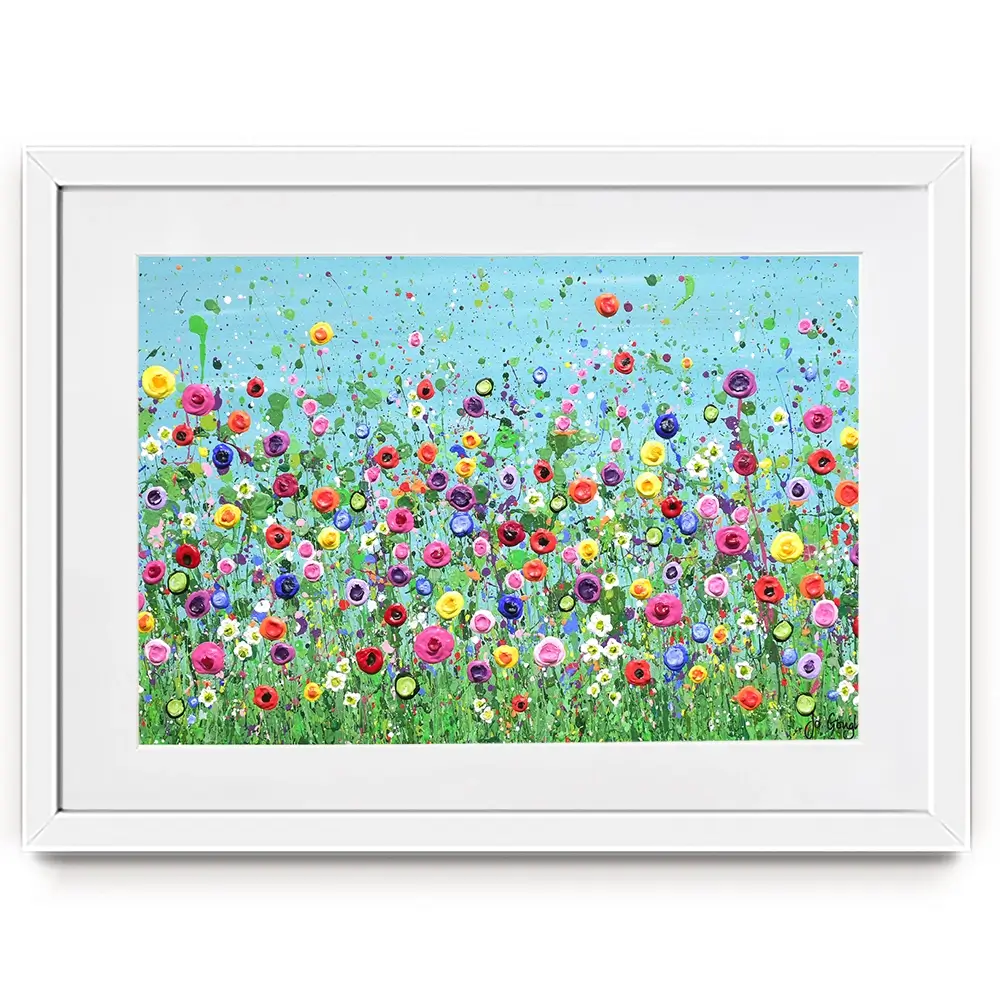 Summer Lovin' Framed Art Print Summer Lovin' Framed Art Print wall art product Jo Gough