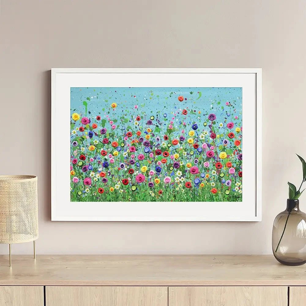 Summer Lovin' Framed Art Print Summer Lovin' Framed Art Print wall art product Jo Gough