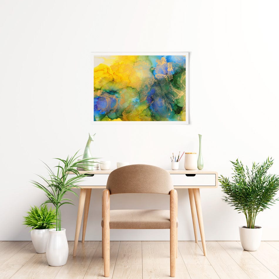 Summer Marble Art Print wall art product tomertu / Shutterstock
