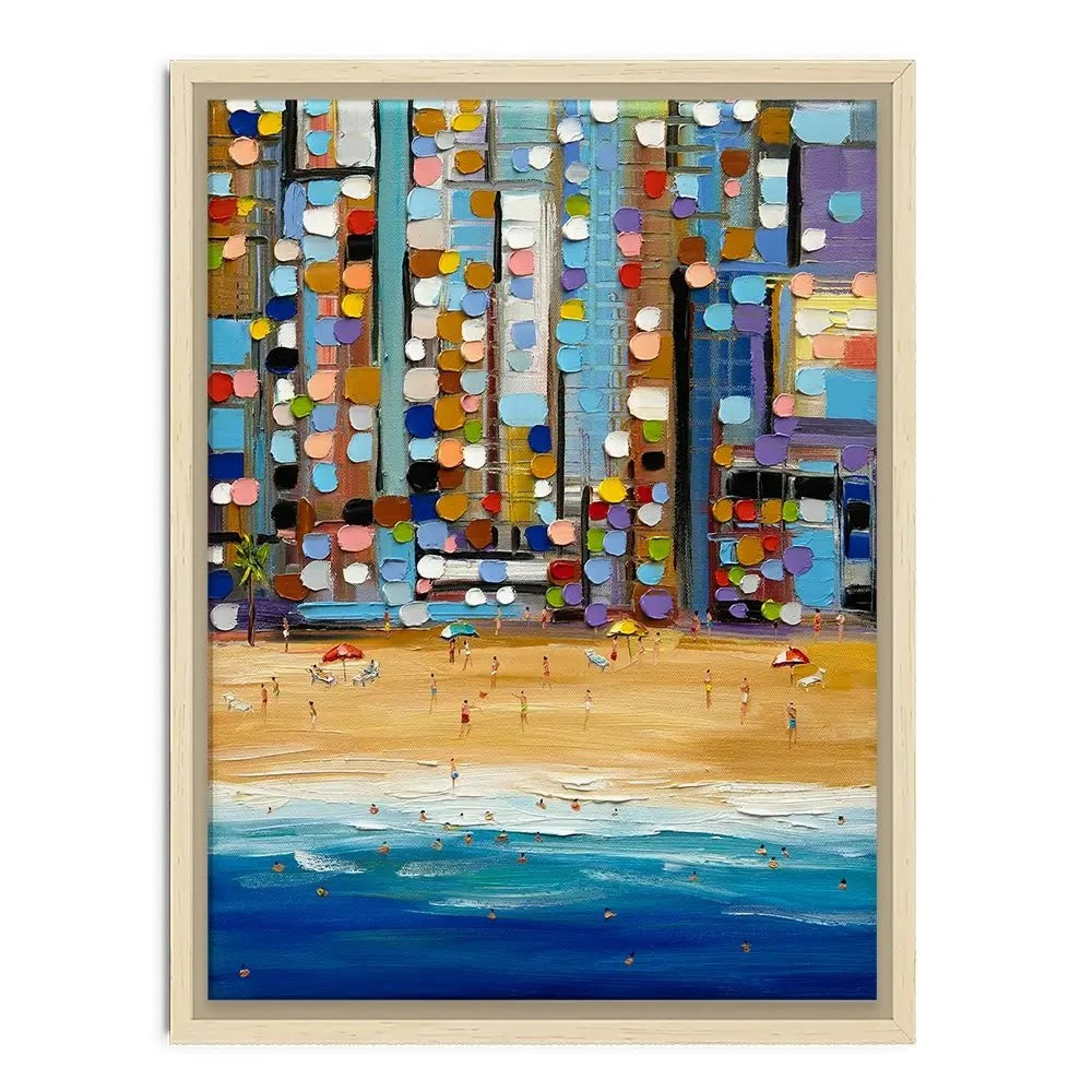 Summer People Canvas Print Summer People Canvas Print wall art product Ekaterina Ermilkina